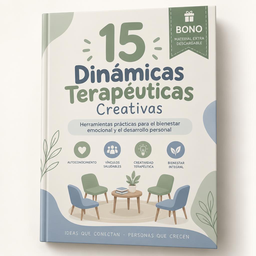 15 dinámicas terapéuticas creativas
